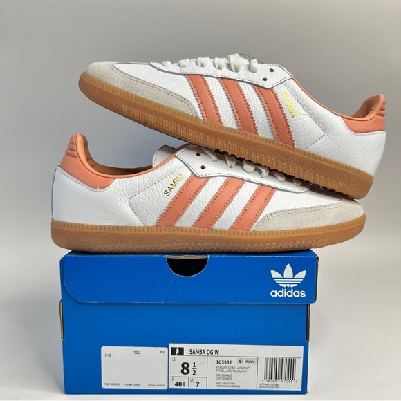 adidas Shoes - Adidas Samba OG WMNS “White Wonder Cosmic Clay” 2023